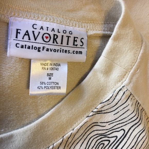 Owl & Birch Sweatshirt 🦉Sz M - Picture 5 of 5